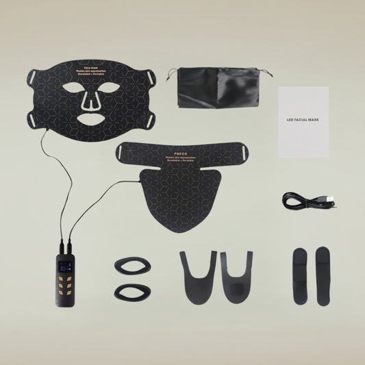 Rood LED-licht masker
