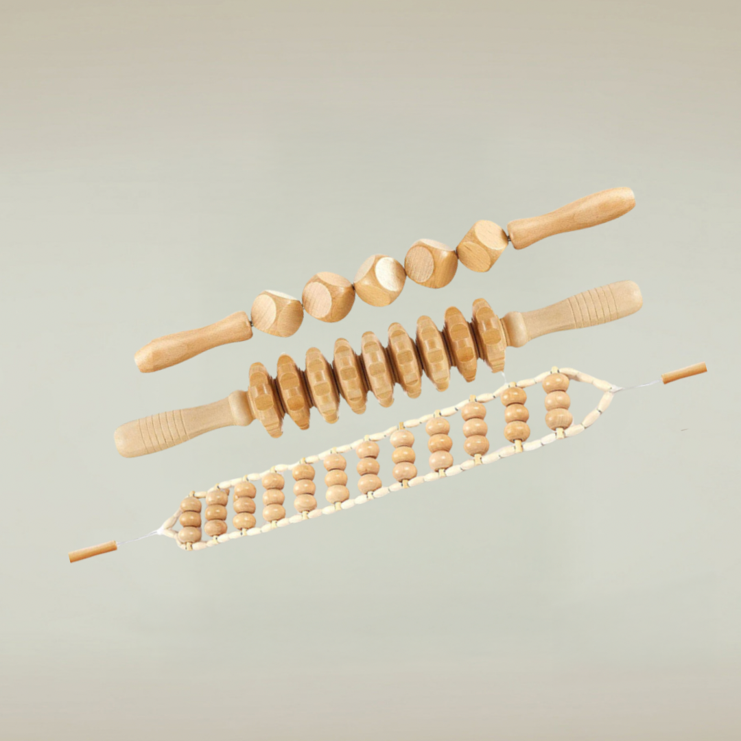 Houten Anti-Cellulitis Massagetool