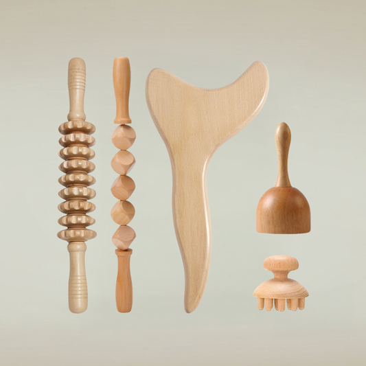 Houten Anti-Cellulitis Massagetool